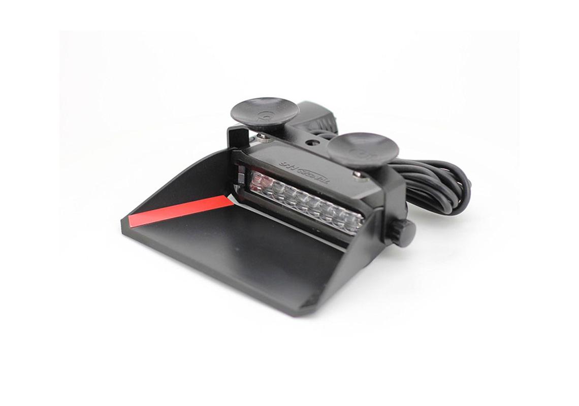 LUCE FLASH BLU PER PARABREZZA - 9 LED - 10-33V